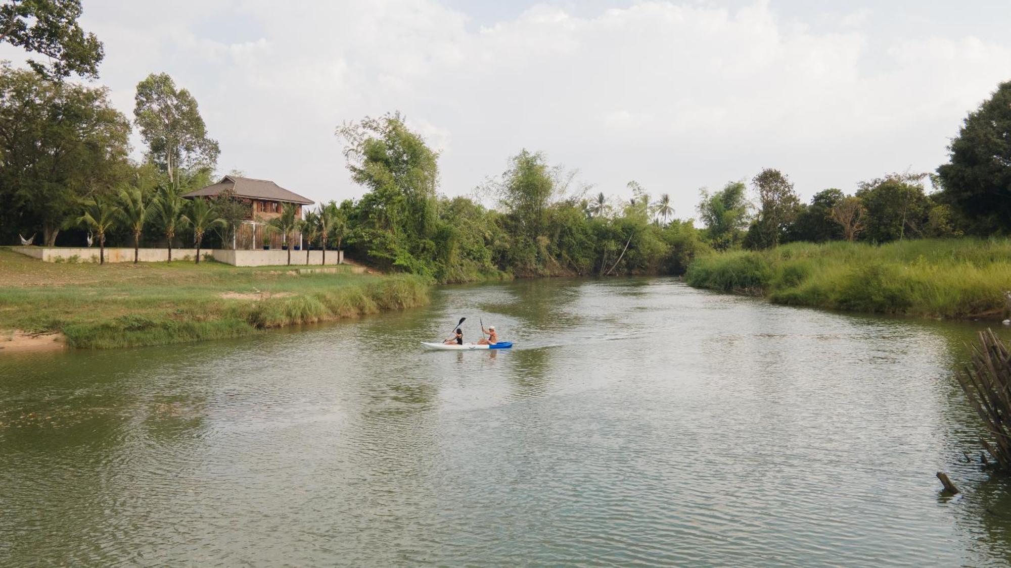 Khla Lodge Kampot Buitenkant foto