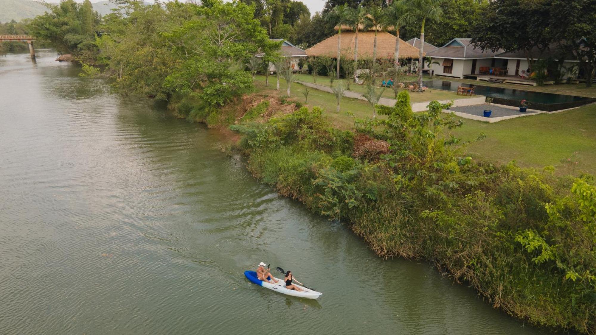 Khla Lodge Kampot Buitenkant foto